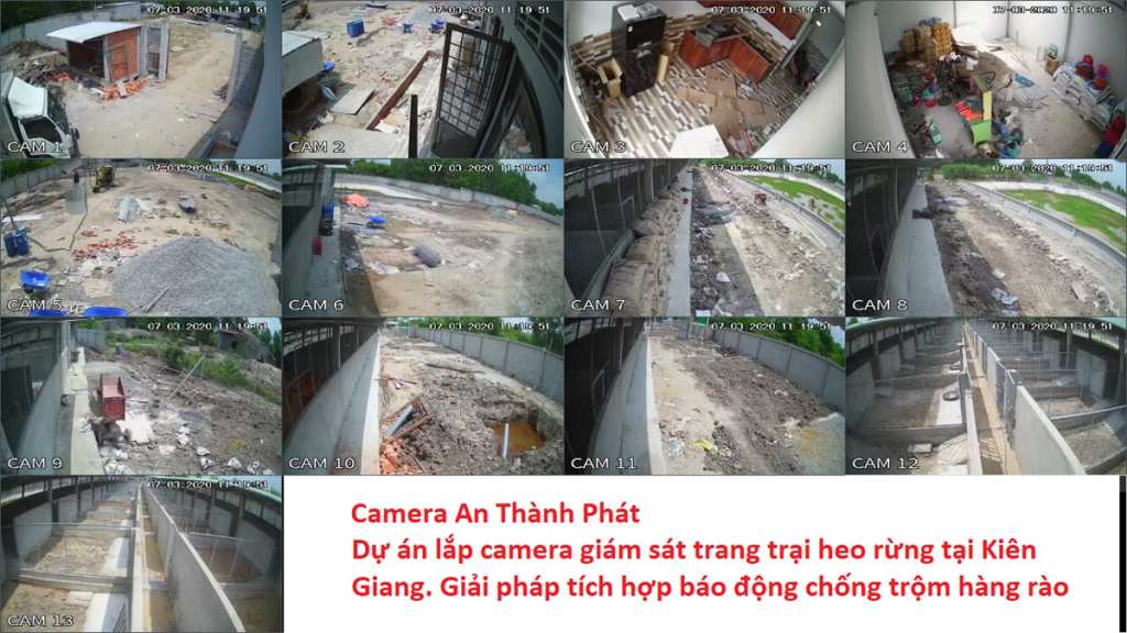 tư vấn giải pháp lắp đặt hệ thống báo động chống trộm camera giám sát cho trang trại